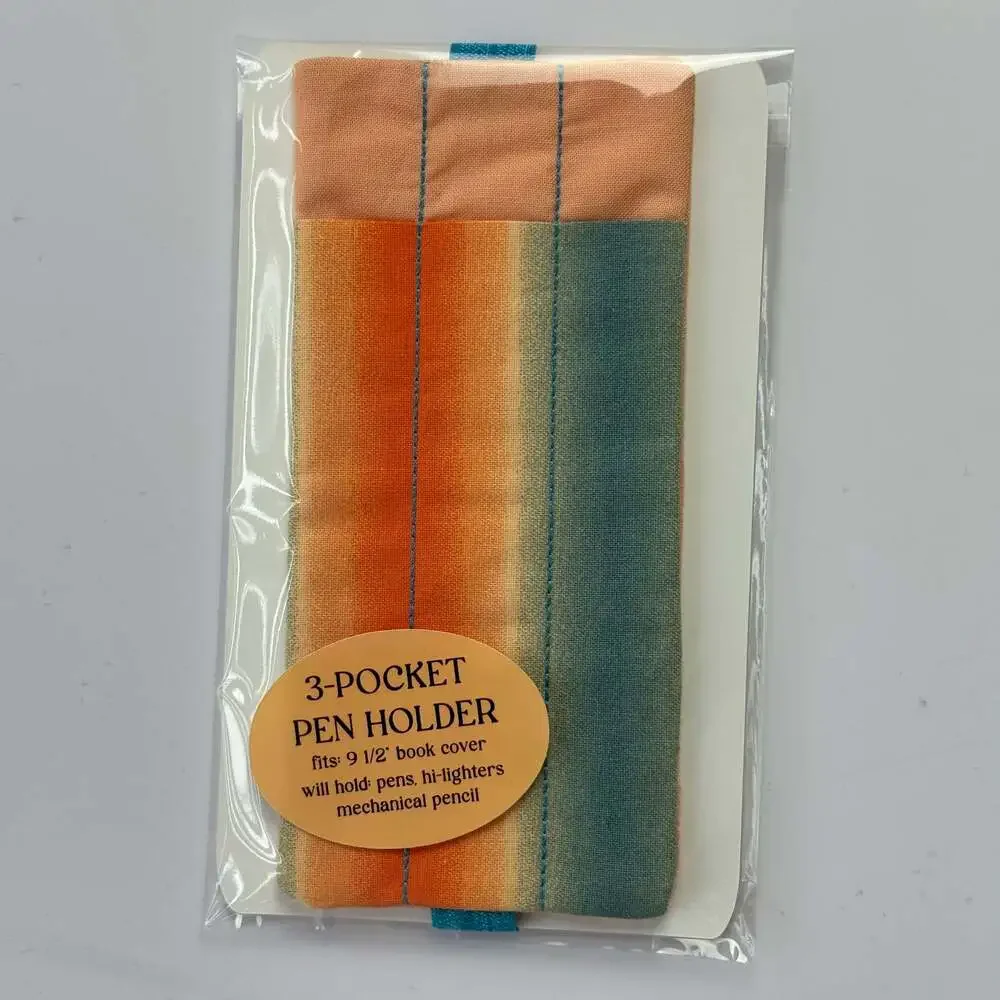 Journaling Pen Holder -Fabric Pen Holder Bookmark for Journals and Notebooks
